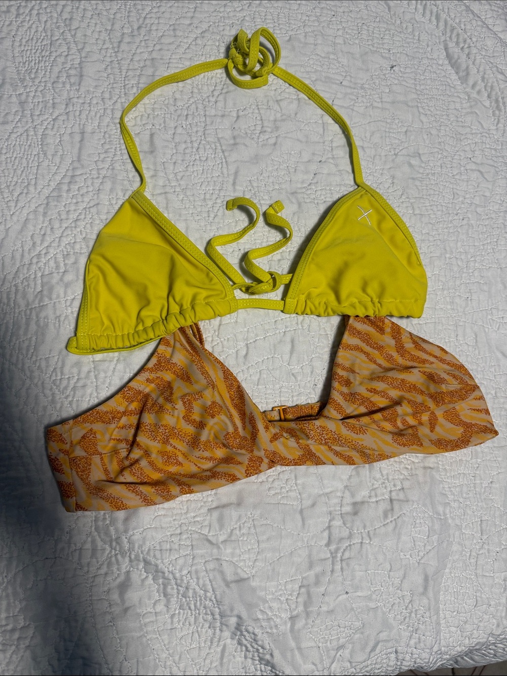 Boutine LA and Aerie Bikini Tops